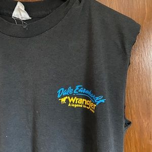 Vintage Dale Earnhardt NASCAR Wrangler tshirt L